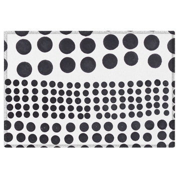 Kent Youngstrom Dots Of Difference Outdoor Rug, 5'x7'