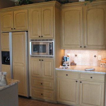 Kitchen Cabinet Revival - Before photo