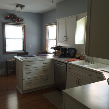 "Cotton" Painted Cabinetry