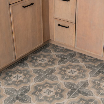 Porcelain Patchwork Tile Flooring