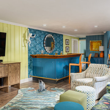 Colorful Family Rec Room