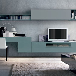 Modern Wall Unit TM-Z055C | Made in Italy - Entertainment Centers And Tv Stands
