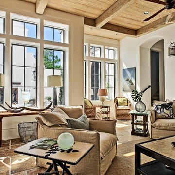 Alys Beach Courtyard House: Inside Out