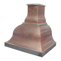 Copper Range Hood | Belle | Vogler - Range Hoods And Vents