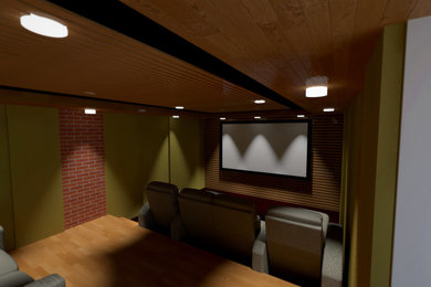 Hollywood Screening Room-Rear Entry View