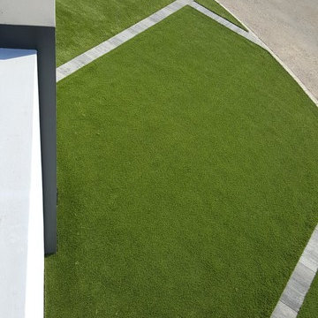 All home projects with artificial lawn used in some way