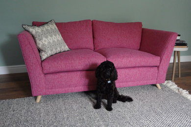 Pink Two Seater Sofa