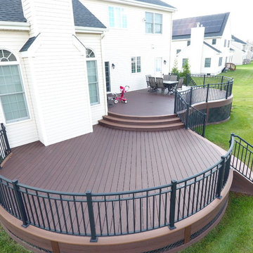 Sharp curved custom deck