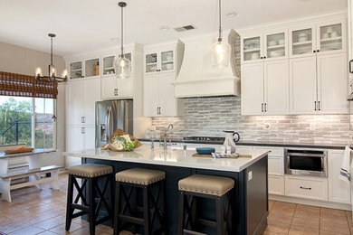 Inspiration for a transitional kitchen remodel in San Diego