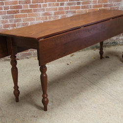 Rustic Drop Leaf Farm Table - Table &agrave; manger