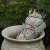 White Sage Smudge Stick, 3 Mini Bundles, 4"-5"