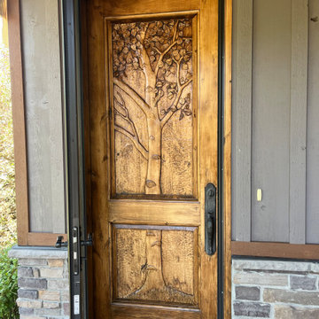 Renovated front door