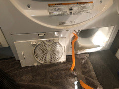 Bosch ventless dryer exhaust vent - how to clean?