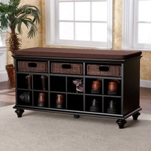 Entryway bench