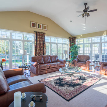 New Sunroom, Nook, Garage & Front Porch Addition, Chantilly VA!!!