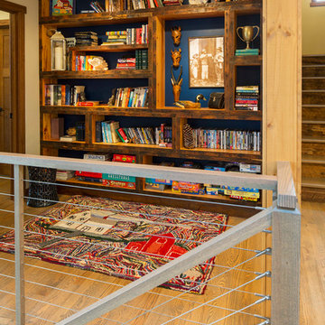 Barnwood Bookcase