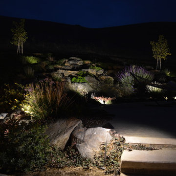NightScaping Ideas Surrounding Pools