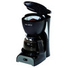 Mr. Coffee Simple Brew 4-Cup Switch Coffee Maker, Black