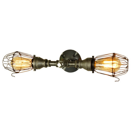 Edison Antique Style 2-Bulb Vanity Light