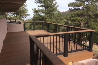 Minimalist deck photo in Denver
