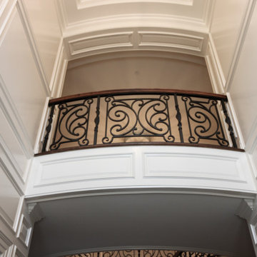 Project #74 | Circular Staircase with Hand-Forged Metal Panels