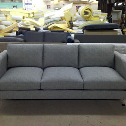 Petra Sofa w/ Metal Legs - Sofas