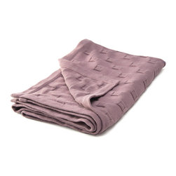 Sefte Living - Sefte Qipi Baby Blanket, Lilac - Products