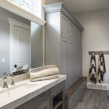 Modern Parade of Homes- Gray Maple Millwork