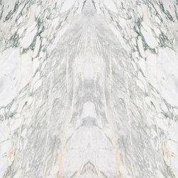 Arabescato Capraia (Capriolla) Marble Slab Bookmatch - Kitchen Countertops
