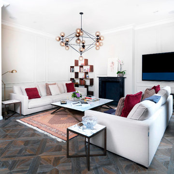 Studio Living Room Versailles Square Flooring