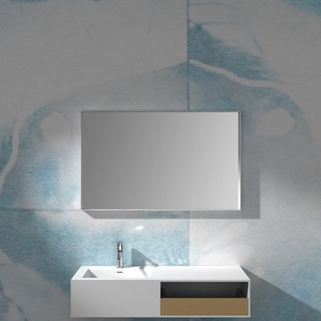 (9.1)Solid surface mirror,solid surface shelf,solid surface furniture