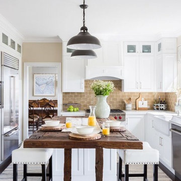 Transitional Farmhouse Kitchen