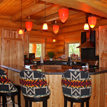 Log vacation home