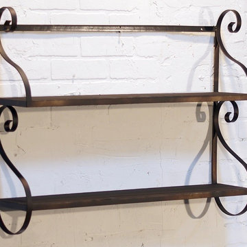 Decorative Metal Wall Shelf