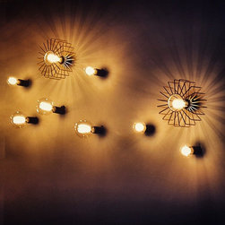 Pirin&ccedil; Kafesli Aplik - Wall Sconces