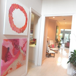 Art - Original Abstract Paintings, diptych, each 36 x 36 - Paintings