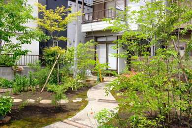 東京23区にある和風のおしゃれな住まいの写真