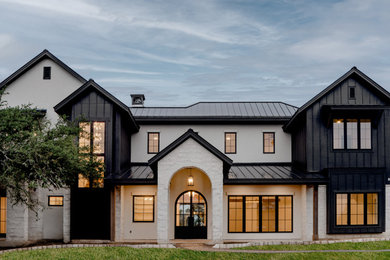Transitional exterior home photo