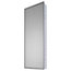18"W x 52"H Euroline Series Flush Mounted Bright Annealed Stainless Steel Framed