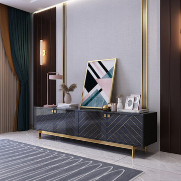 Modern high-end luxury TV stand for livingroom