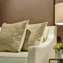 2018 Custom Pillow Line: LH103 Velvet Plush Dot - Decorative Pillows
