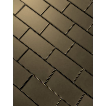 Miseno MT-WHSFOM0306-BR Forever - 3" x 6" Rectangle Wall Tile - - Bronze