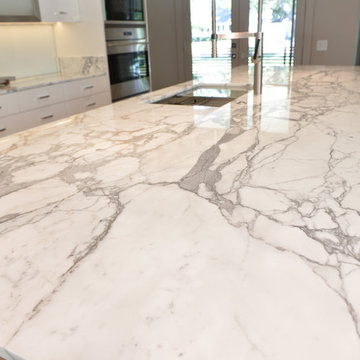 Statuario Marble Kitchen