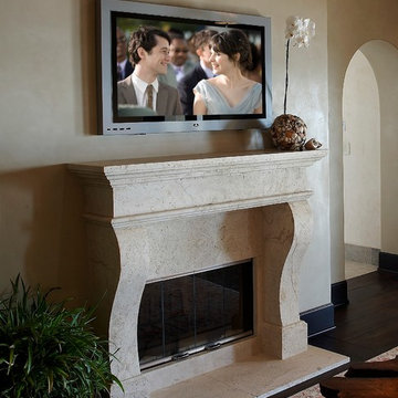 Stone Fireplace Mantles