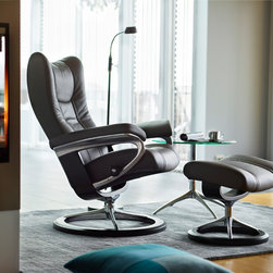 Stressless Wing Signature Recliner - Recliner Chairs
