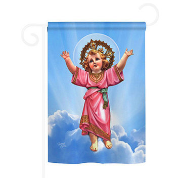 Divine Baby Jesus 2-Sided Impression Garden Flag