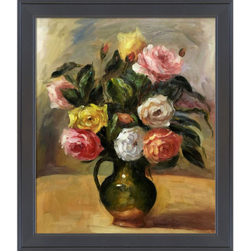 Bouquet of Roses, Gallery Black Frame