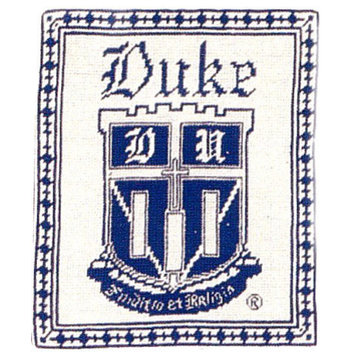 Duke University Crest Pillow