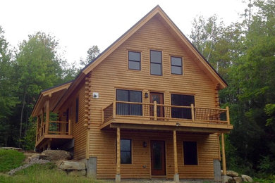 Mountain style exterior home photo in Boston