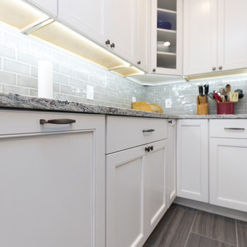 White Transitional Kitchen